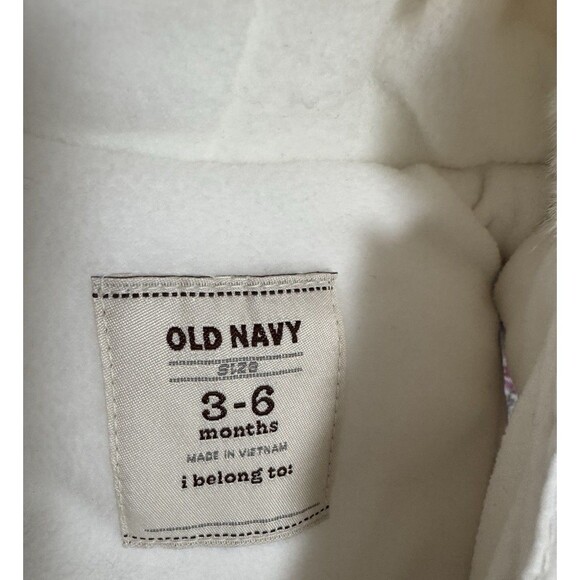 NWT Old Navy White Silver Polka Dot Baby Puffer Vest Size 3-6 Months Adorable - Picture 6 of 9